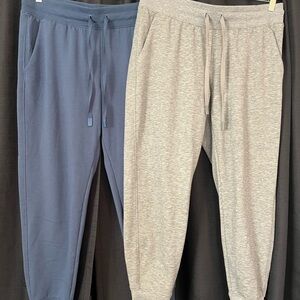 Athletic Works Kids Sweatpants - Blue and Gray